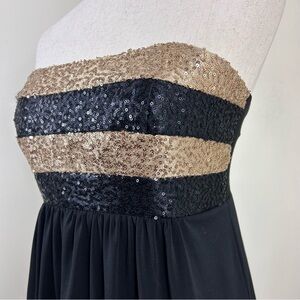 Vtg Jessica McClintock For Gunne Sax Hoco Prom Size 5 Formal Short Dress Sequin